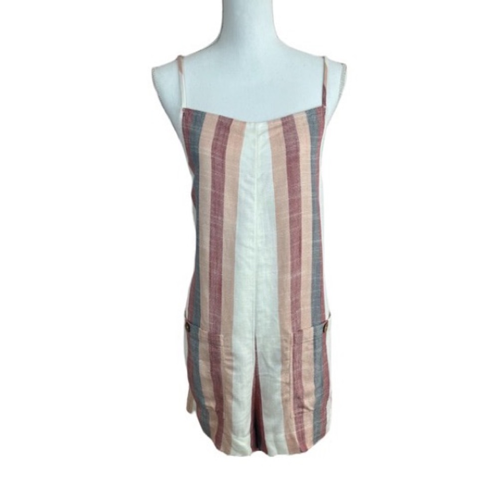 Women’s RipCurl Drifter Stripe Romper Size Large NWT